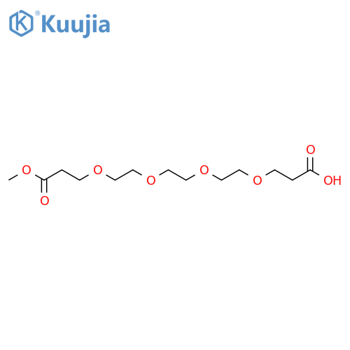 Acid-PEG4-mono-methyl ester structure