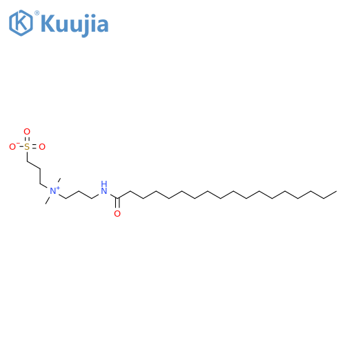 1-Propanaminium,N,N-dimethyl-N-[3-[(1-oxooctadecyl)amino]propyl]-3-sulfo-, inner salt structure