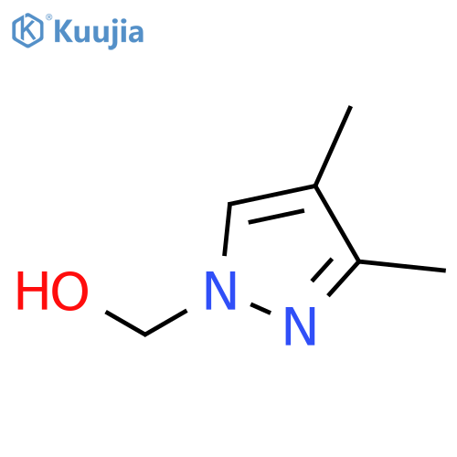 1H-PYRAZOLE-1-METHANOL, 3,4-DIMETHYL- structure