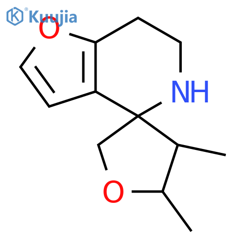4',5'-dimethyl-6,7-dihydro-5H-spirofuro3,2-cpyridine-4,3'-oxolane structure