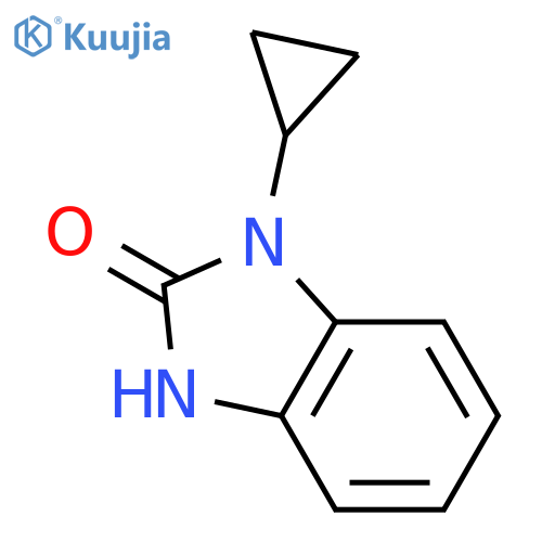 1-Cyclopropyl-1H-benzodimidazol-2(3H)-one structure