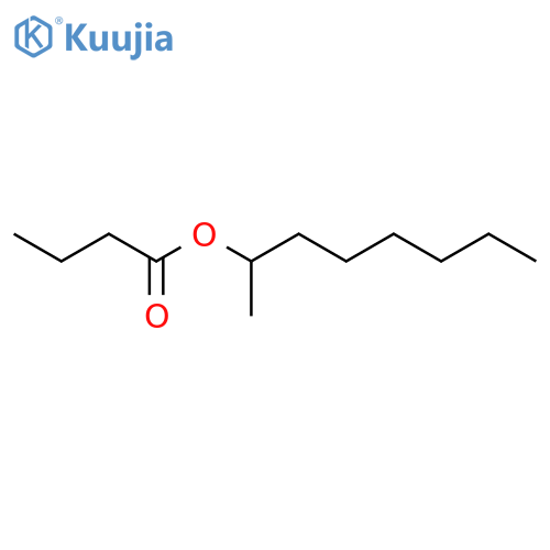 butanoic acid, 2-octyl ester structure
