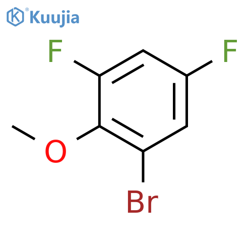 2-Bromo-4,6-difluoroanisole structure