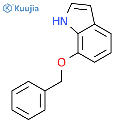 7-Benzyloxyindole structure