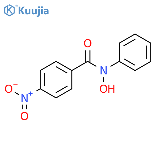 N-hydroxy-4-nitro-n-phenylbenzamide structure