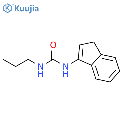 1-(1H-inden-3-yl)-3-propylurea structure