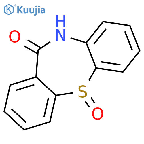 DIBENZO[B,F][1,4]THIAZEPIN-11(10H)-ONE, 5-OXIDE structure