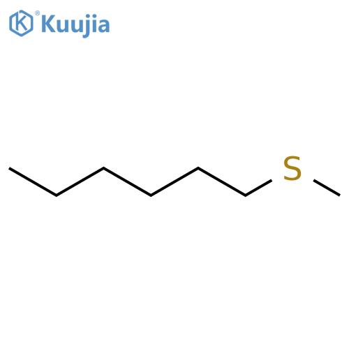 1-(methylsulfanyl)hexane structure