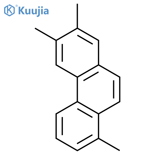 Phenanthrene, 1,6,7-trimethyl- structure