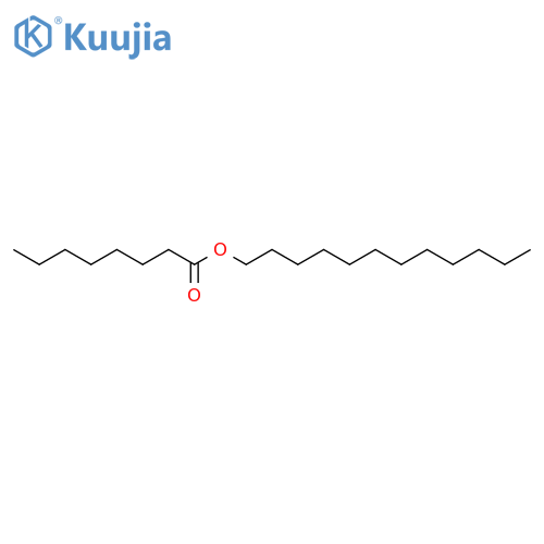 Octanoic acid, dodecylester structure