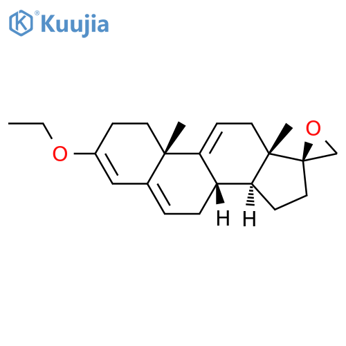 Spiro[androsta-3,5,9(11)-triene-17,2'-oxirane], 3-ethoxy-, (17β)- structure