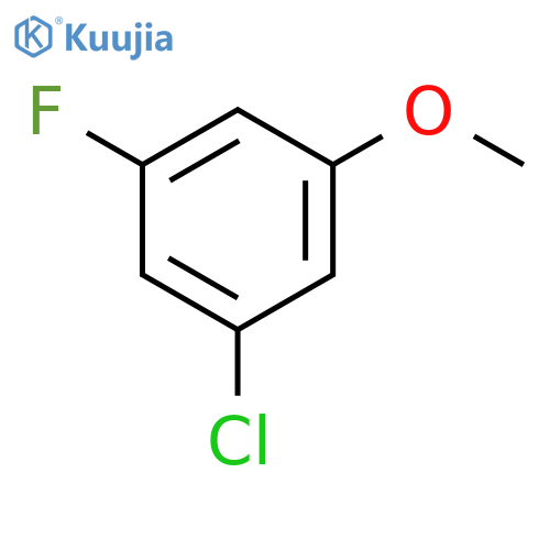 3-Chloro-5-fluoroanisole structure