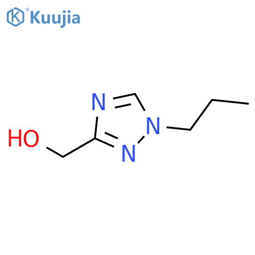 1H-1,2,4-Triazole-3-methanol, 1-propyl- structure