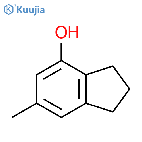 6-methylindan-4-ol structure
