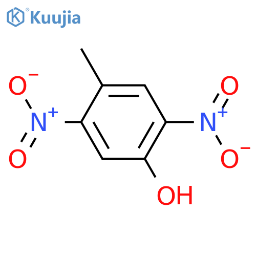 4-Methyl-2,5-dinitrophenol structure