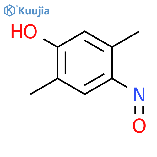 2,5-Dimethyl-4-nitrosophenol structure