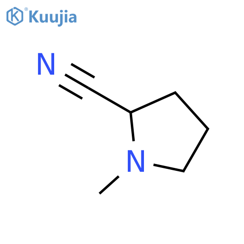 rac 1-Methyl-pyrrolidine-2-carbonitrile structure