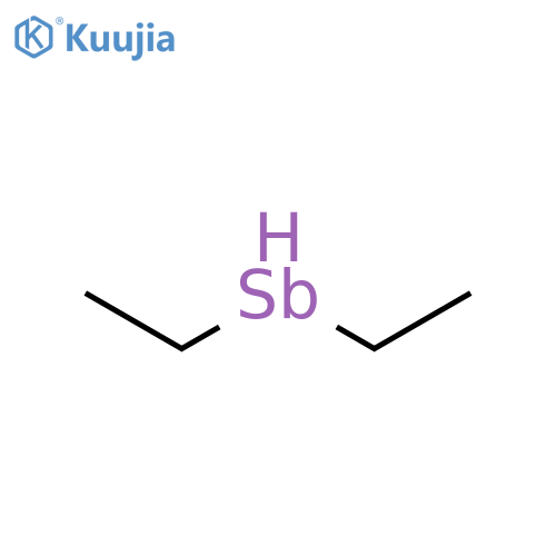 Stibino, diethyl- structure