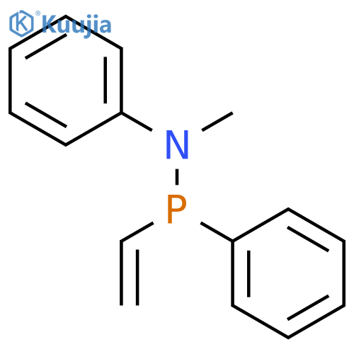 Phosphinous amide, P-ethenyl-N-methyl-N,P-diphenyl- structure