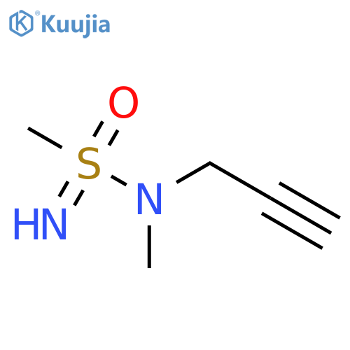 N-methyl-N-(prop-2-yn-1-yl)methanesulfonoimidamide structure