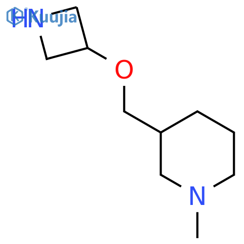 3-(azetidin-3-yloxy)methyl-1-methylpiperidine structure