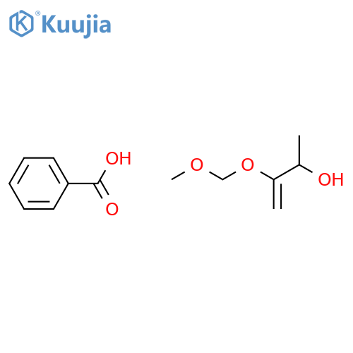 3-Buten-2-ol, 3-(methoxymethoxy)-, benzoate structure