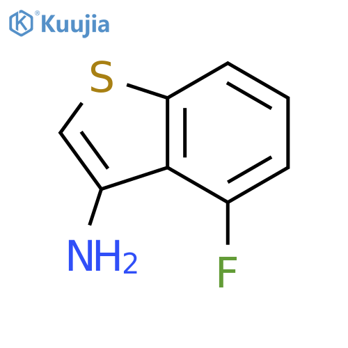 4-Fluorobenzo[b]thiophen-3-amine structure