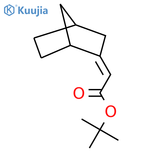 tert-butyl 2-(2Z)-bicyclo2.2.1heptan-2-ylideneacetate structure