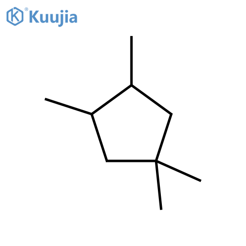 1,1,3,4-tetramethylcyclopentane structure