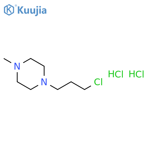 1-(3-Chloropropyl)-4-methylpiperazine dihydrochloride structure
