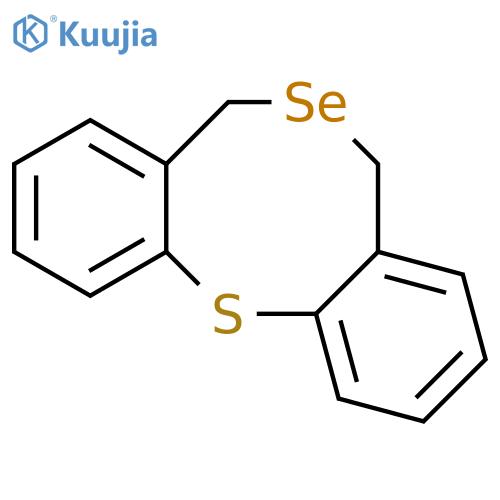 5H,7H-Dibenzo[b,g][1,5]thiaselenocin structure