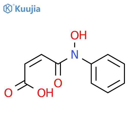 2-Butenoic acid, 4-(hydroxyphenylamino)-4-oxo-, (2Z)- structure