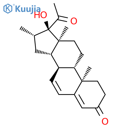 Pregna-4,6-diene-3,20-dione, 17-hydroxy-16-methyl-, (16b)- structure