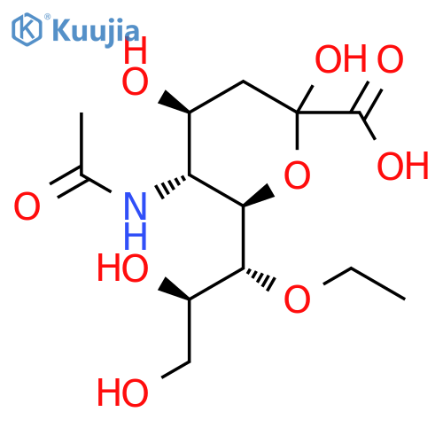 Neuraminic acid, N-acetyl-7-O-ethyl- structure