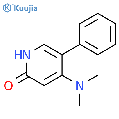 4-(dimethylamino)-5-phenyl-1,2-dihydropyridin-2-one structure