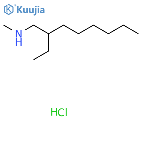 (2-Ethyloctyl)(methyl)amine hydrochloride structure