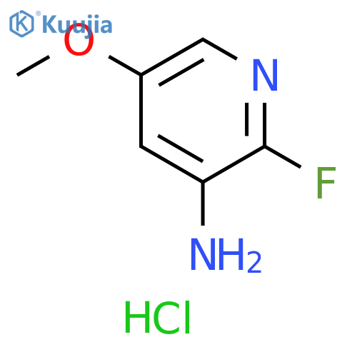 2-fluoro-5-methoxypyridin-3-amine hydrochloride structure