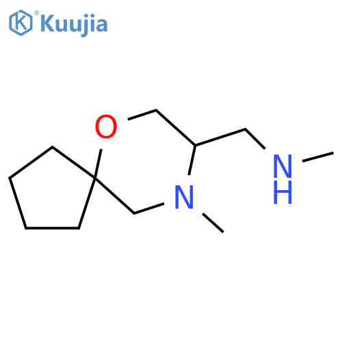 dimethyl({6-oxa-9-azaspiro4.5decan-8-yl}methyl)amine structure