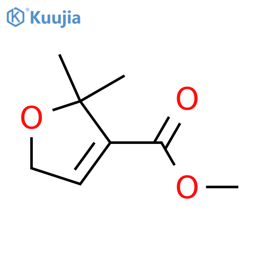Methyl 2,2-dimethyl-2,5-dihydrofuran-3-carboxylate structure