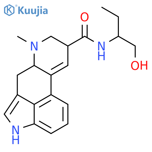 (8beta)-N-(1-hydroxybutan-2-yl)-6-methyl-9,10-didehydroergoline-8-carboxamide structure