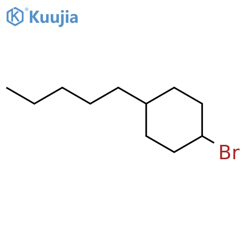 1-Bromo-4-pentylcyclohexane structure
