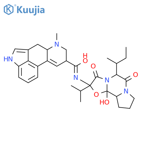Beta-Ergocryptine structure
