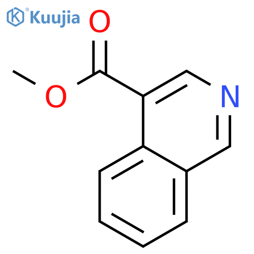 Methyl isoquinoline-4-carboxylate structure