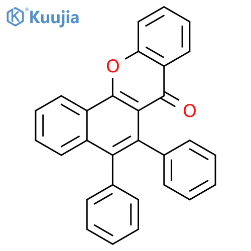 7H-Benzo[c]xanthen-7-one, 5,6-diphenyl- structure