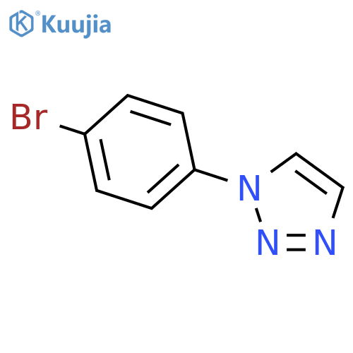 1-(4-Bromophenyl)-1H-1,2,3-triazole structure
