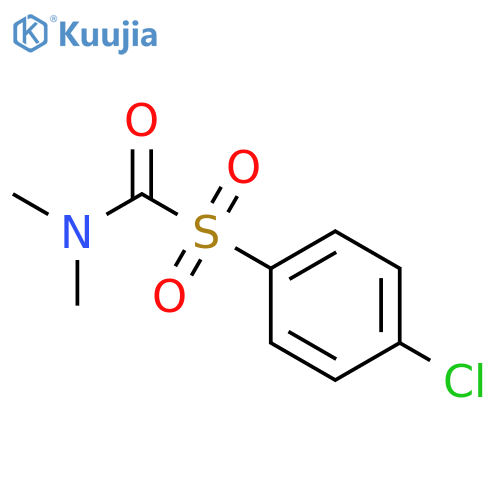 Formamide, 1-[(4-chlorophenyl)sulfonyl]-N,N-dimethyl- structure