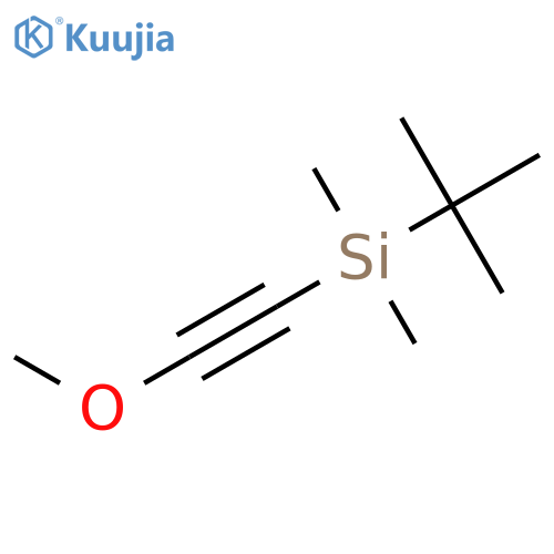 Silane, (1,1-dimethylethyl)(2-methoxyethynyl)dimethyl- structure