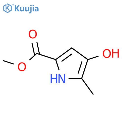 methyl 4-hydroxy-5-methyl-1H-pyrrole-2-carboxylate structure