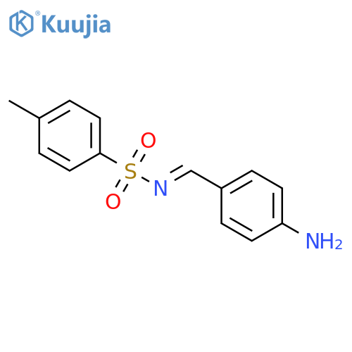 Benzenesulfonamide, N-[(4-aminophenyl)methylene]-4-methyl- structure