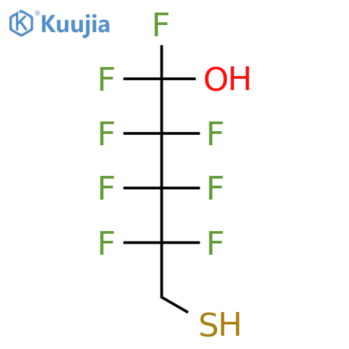 1-Pentanol, 1,1,2,2,3,3,4,4-octafluoro-5-mercapto- structure